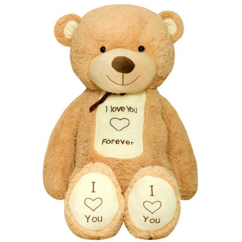 Plush Teddy Bear Tom XXL 140 cm Beige