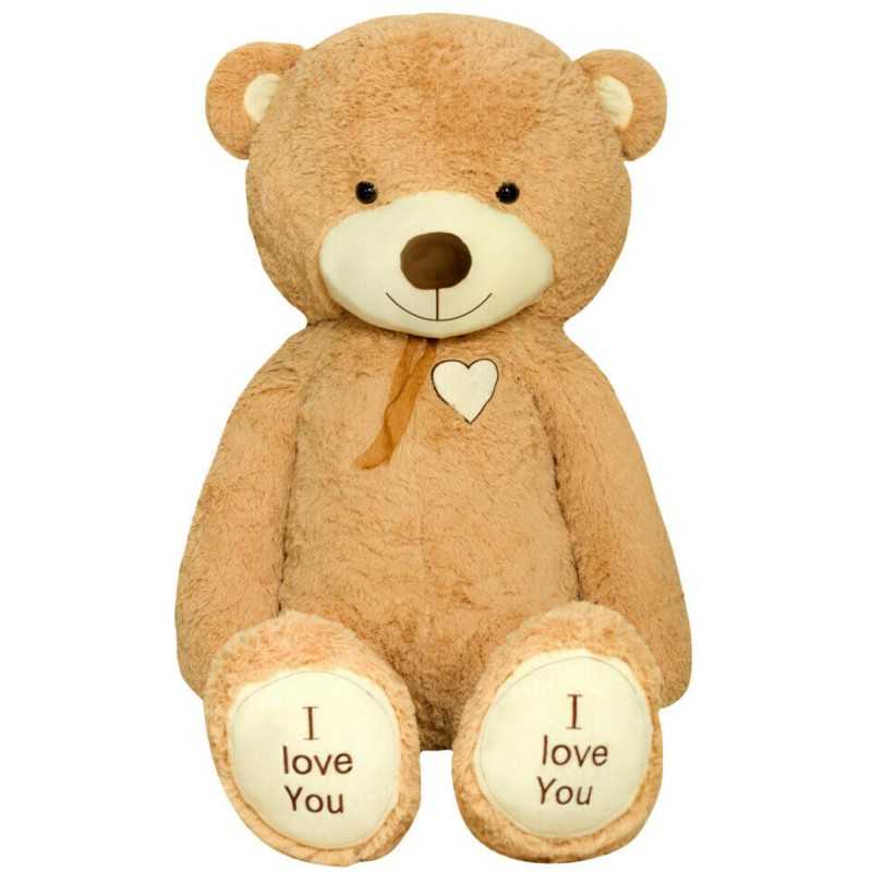 Plush Teddy Bear Sam XXL 140 cm Beige