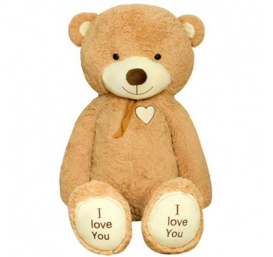 Plush Teddy Bear Sam XXL 140 cm Beige