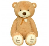 Plush Teddy Bear Sam XXL 140 cm Beige