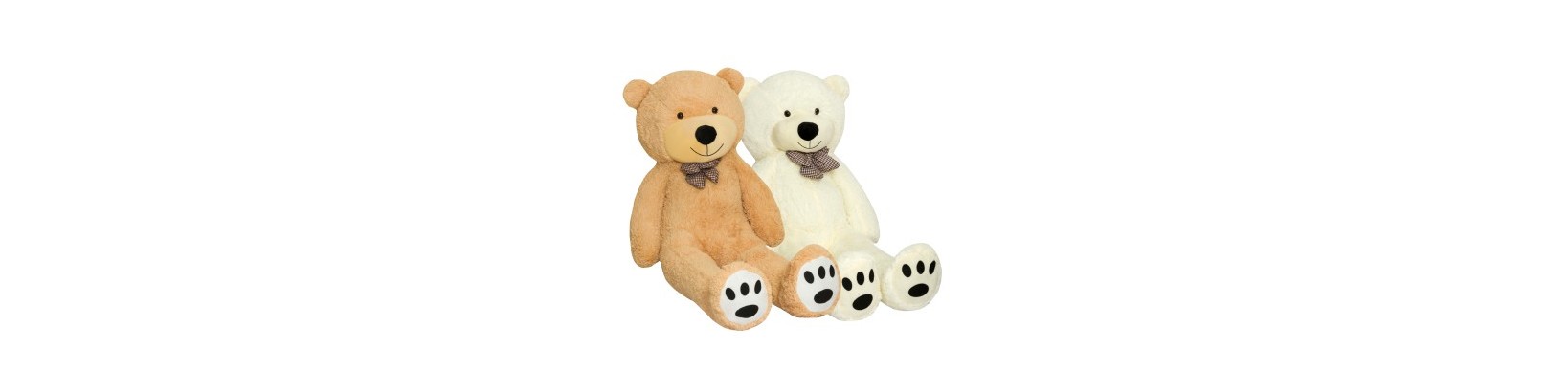 XXL Plush Teddy Bear Ben | TEDBI Teddy Bears in Beige & Cream Colours