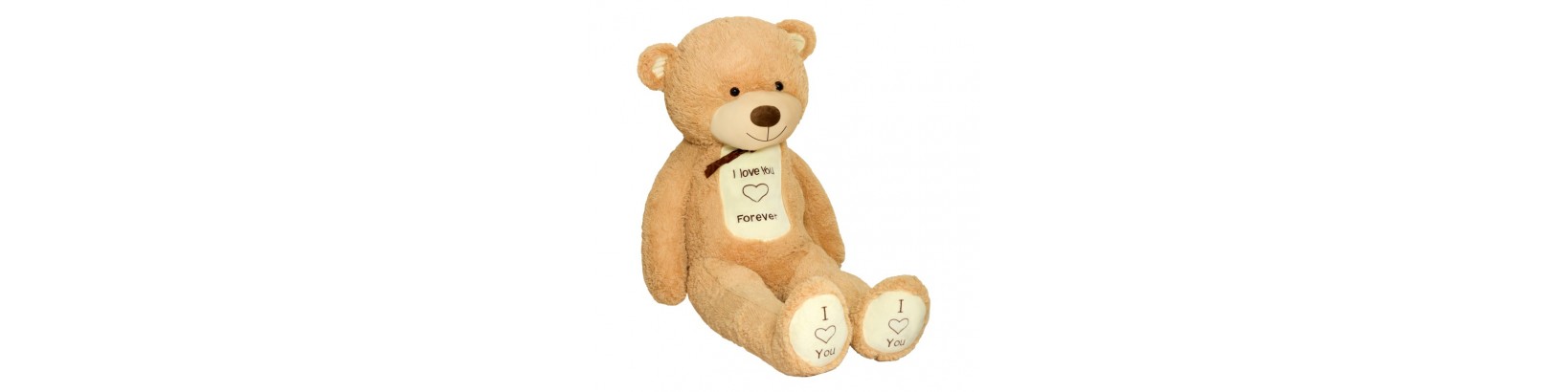 XXL Plush Teddy Bear Tom | TEDBI Teddy Bears in Beige & Cream Colours