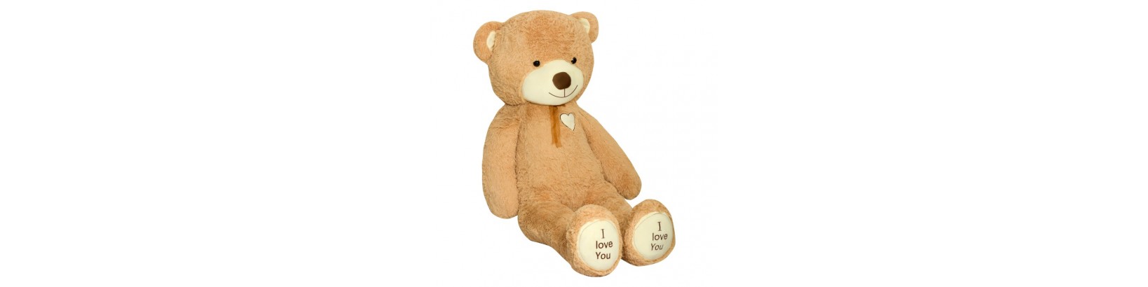 XXL Plush Teddy Bears in Beige | TEDBI Teddy Bears | Sam Collection