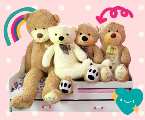 XXL Plush Teddy Bears - The Perfect Gift for Any Occasion