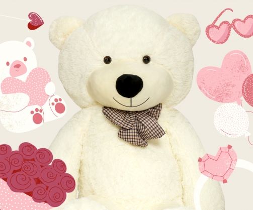 XXL Plush Teddy Bear - The Best Valentine's Day Gift for Women